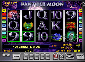 Игровые автоматы Panther Moon